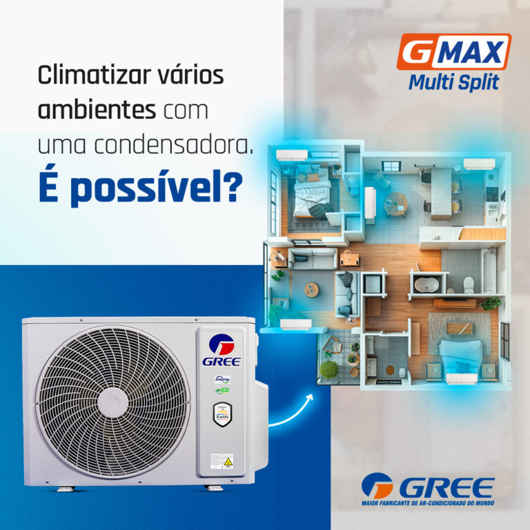 Climatizar vários ambientes com uma condensadora: É possível?