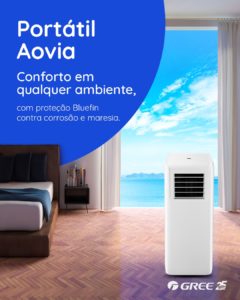 Ar-condicionado portátil: praticidade que conquista consumidores